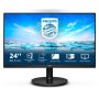   PHILIPS VA monitor 23.8" 241V8L, 1920x1080, 16:9, 250cd/m2, 4ms, VGA/HDMI