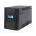 ABLEREX UPS, GLAMOR GR850, 1xIEC+1xSchuko, 850VA (500 W) LINE-INTERACTIVE szünetmentes tápegység, torony, LCD