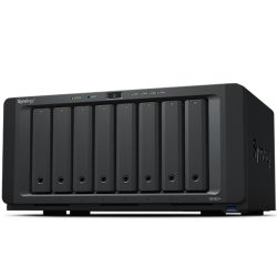 SYNOLOGY NAS 8 fiókos DS1821+ AMD Ryzen V1500B 4x2,2GHz, 4GB DDR4, 4x1GbE, 2xeSATA