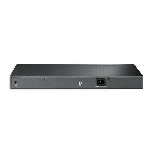 TP-LINK Switch 24x100Mbps (24xPOE) + 4x1000Mbps + 2xGigabit SFP, Menedzselhető, SL2428P