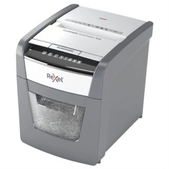   REXEL Iratmegsemmisítő, konfetti, 50 lap, "Optimum AutoFeed+ 50X"