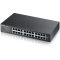 ZYXEL Switch 24x1000Mbps Fémházas Rackes, GS1100-24E-EU0104F