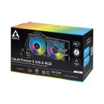   ARCTIC COOLING CPU hűtő Liquid Freezer 240 II A-RGB (vízhűtés), Univerzális