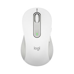 LOGITECH Egér - M650 Signature Vezeték Nélküli Optikai (Large) balkezes, Piszkosfehér