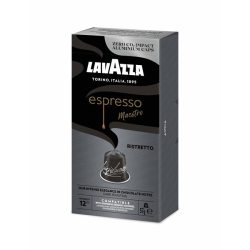 LAVAZZA Ristretto Nespresso kompatibilis alumínium kapszula csomag 10 db x 5.7g, intenzitás: 12/13