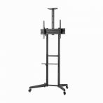   SBOX FS-401 Gurulós konzol, konferencia állvány, 32"-55", 600x400, max 50 kg