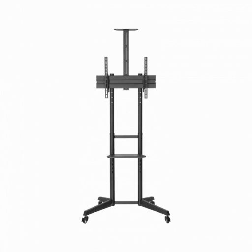 SBOX FS-401 Gurulós konzol, konferencia állvány, 32"-55", 600x400, max 50 kg