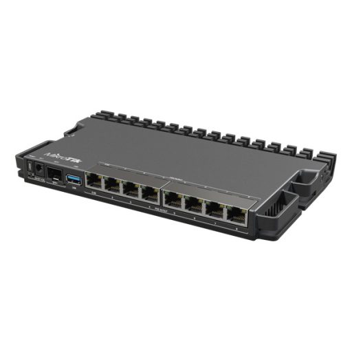 MIKROTIK Vezetékes Router 7x1000Mbps + 1x2500Mbps + 1xSFP+, Beltéri, RB5009UPR+S+IN