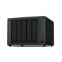   SYNOLOGY NAS 5 Fiókos AMD Ryzen R1600 2x2,6GHz, 8GB DDR4, 4x1GbE, 2xUSB3.2 - DS1522+