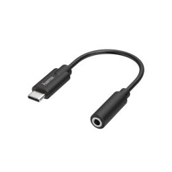 HAMA 200318, AUDIO ADAPTER, USB-C DUGÓ - 3,5 MM JACK ALJZAT