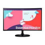   SAMSUNG Ívelt VA monitor 27" S36C, 1920x1080, 16:9, 250cd/m2, 4ms, HDMI/VGA