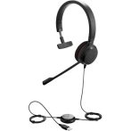   JABRA Fejhallgató - Evolve 20 UC Mono Vezetékes USB, Mikrofon