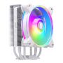   COOLER MASTER CPU hűtő HYPER 212 HALO WHITE ARGB, LGA1700 támogatással, fehér