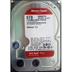 WESTERN DIGITAL 3.5" HDD SATA-III 6TB 5400rpm 256MB Cache, CAVIAR Red Plus