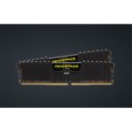   CORSAIR Memória VENGEANCE DDR4 16GB 3000MHz C15 LPX (Kit of 2), fekete