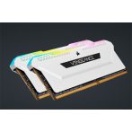   CORSAIR Memória VENGEANCE RGB PRO DDR4 32GB 3600MHz C18 SL (Kit of 2), fehér