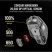 CORSAIR Vezetékes/Vezeték Nélküli Egér Gaming, M65 RGB ULTRA, 8 programozható gomb, RGB Világítás, 26000dpi, fehér