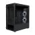 COOLER MASTER Ház Micro ATX MasterBox TD300 MESH, 2db ARGB Ventilátorral, Tápegység nélkül, Edzett Üveg, fekete