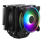   COOLER MASTER CPU hűtő HYPER 622 HALO BLACK EDITION, LGA1700 támogatással, fekete