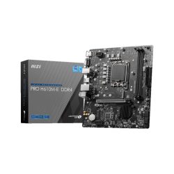 MSI Alaplap S1700 PRO H610M-E DDR4 Intel H610, mATX