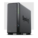   SYNOLOGY NAS 1 fiókos DS124 Realtek RTD1619B 4x1,7GHz, 1GB DDR4, 1x1GbE, 2xUSB3.2Gen1