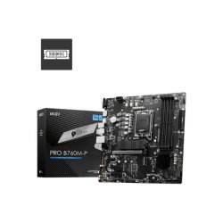 MSI Alaplap S1700 PRO B760M-P Intel B760M, mATX