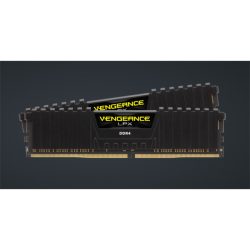 CORSAIR Memória VENGEANCE DDR4 16GB 3200MHz C16 LPX, XMP 2.0 (Kit of 2), fekete