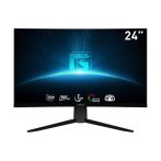   MSI Monitor GAMING Optix G2422C Ívelt VA LED 23,6" FHD 1920x1080, 16:9, 3000:1 CR, 250cd/m2, 1500R, 1ms, 180Hz, DP, HDMI