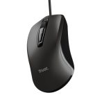   TRUST Basics Vezetékes optikai egér 24657 (Wired Optical Mouse-black)