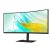 SAMSUNG Ívelt VA monitor 34" S65UC, 3440x1440, 21:9, 350cd/m2, 5ms, HDMI/DisplayPort/3xUSB/USB-C/LAN, hangszóró