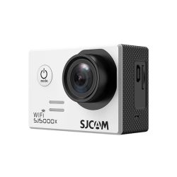 SJCAM 4K Action Camera SJ5000X Elite, White, WIFI, 4K, időzítő, LCD kijelző 2,0, stabilizálás, folytonos autós felvétel