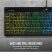 CORSAIR Vezetékes Billentyűzet Gaming, K55 RGB PRO, 6 programozható billentyű, Cseppálló, Csuklótámasz, US, fekete