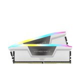   CORSAIR Memória VENGEANCE RGB DDR5 64GB 5600MHz CL40 INTEL XMP (Kit of 2), fehér