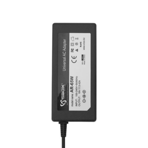 SBOX Notebook adapter AR-65W, LAPTOP ADAPTER (19V-65W)