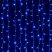 COLORWAY LED szalag, LED garland ColorWay curtain (curtain) 3x3m 300LED 220V blue color