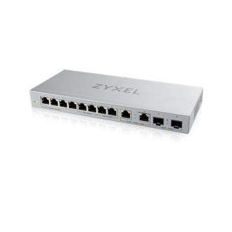   ZYXEL Switch 8x1000Mbps + 2x2.5Gbps + 2xSFP+ Nem Menedzselhető, XGS1010-12-ZZ0102F