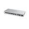 ZYXEL Switch 8x1000Mbps + 2x2.5Gbps + 2xSFP+ Nem Menedzselhető, XGS1010-12-ZZ0102F