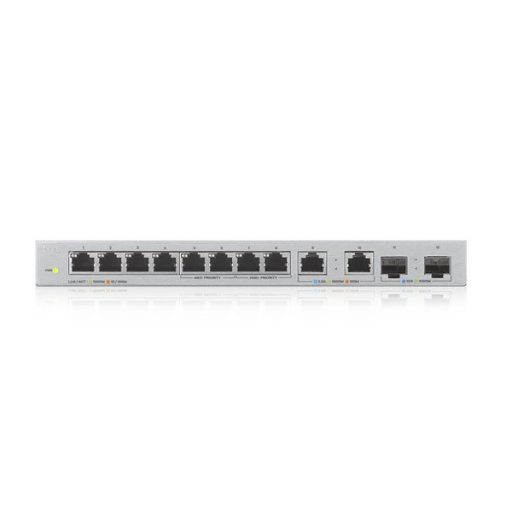 ZYXEL Switch 8x1000Mbps + 2x2.5Gbps + 2xSFP+ Nem Menedzselhető, XGS1010-12-ZZ0102F