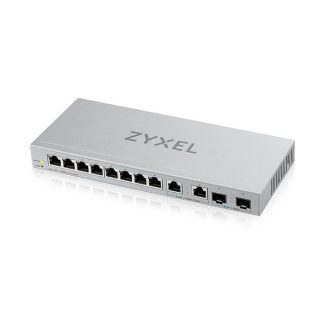   ZYXEL Switch 8x1000Mbps + 2x2.5Gbps + 2xSFP+ Web Menedzselhető, XGS1210-12-ZZ0102F
