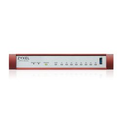 ZYXEL Tűzfal 7x1-GbE port + 1xPOE+ 1xUSB 3.0 + 1xkonzol port + 1 év Security Bundle, USGFLEX100HP-EU0102F