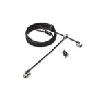   KENSINGTON Biztonsági zár, kulcsos, 2 eszköznek (MicroSaver® 2.0 Keyed Twin Laptop Lock)