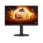   AOC Gaming 180Hz IPS monitor 23.8" 24G4X, 1920x1080, 16:9, 300cd/m2, 1ms, 2xHDMI/DisplayPort, hangsz, állí. mag, pivot