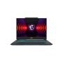   MSI Gaming NB Cyborg 14 A13VF-037, 14" FHD+ 144Hz, i7-13620H, 16GB, 512GB M.2, RTX 4060 8GB, NOOS, Fekete