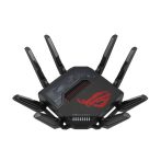   ASUS Wireless Router Quad Band BE25000 1xWAN/LAN(10Gbps) + 4xWAN/LAN(2.5Gbps) + 1xLAN(1000Mbps) + 2xUSB, GT-BE98
