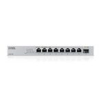 ZYXEL Switch 8x2.5Gbps + 1xSFP+ Fémházas Asztali, XMG-108-ZZ0101F ZYXEL Switch 8x2.5Gbps + 1xSFP+ Fémházas Asztali, XMG-108-ZZ0101F