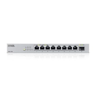   ZYXEL Switch 8x2.5Gbps + 1xSFP+  Fémházas Asztali, XMG-108-ZZ0101F