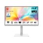   MSI Monitor Business Modern MD2412PW 23,8" FHD, 1920x1080, IPS, 100Hz, 1000:1 CR, 300cd/m2, 1ms, HDMI,  USB-C, White