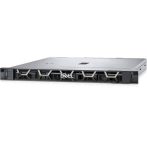   DELL ISG szerver - PE R250 rack (4x3.5"), 4C E-2334 3.4GHz, 1x16GB, 1x480GB RI SSD; H355, iD9 Ba., 700W.