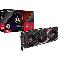 ASROCK Videokártya PCI-Ex16x AMD RX 7900 XT PHANTOM GAMING 20GB DDR6 OC