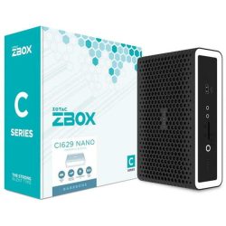 ZOTAC PC ZBOX, Intel Core i3 1315U 4.5GHz, HDMI, Displayport, TB 2xLAN, WIFI, BT, 2.5" HDD hely, 4xUSB, Passzív